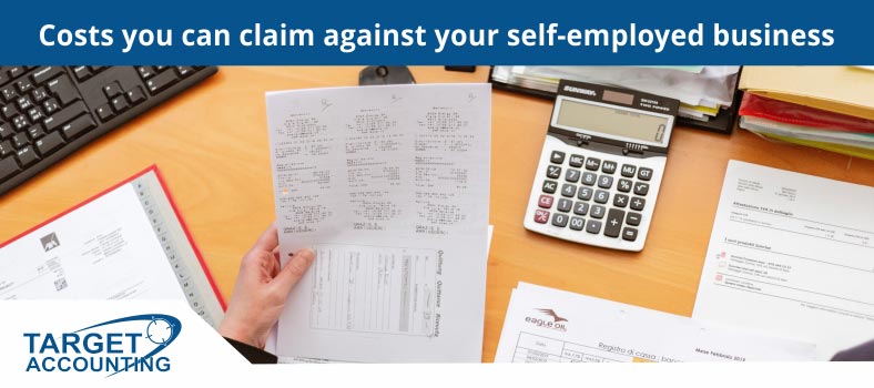 Costs You Can Claim Against Your Self-Employed Business